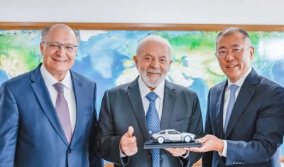 Em reunião com Lula, Hyundai anuncia US$ 1,1 bi em investimentos