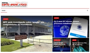 Relação de matérias publicadas no Portal Santo André em Foco hoje 12/11/2022