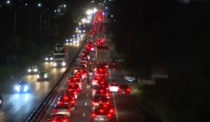 Fluxo intenso causa congestionamento de até 11 km no trânsito em BRs na Paraíba