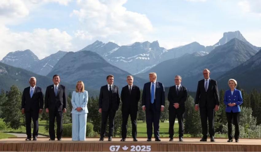 Em declaração conjunta, líderes do G7 afirmam que Israel tem o direito de se defender do Irã e falam em desescalada do conflito