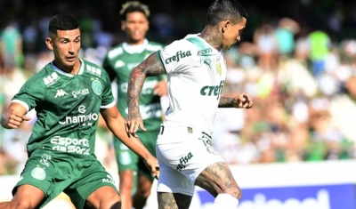 Palmeiras empata com o Guarani e avança com a melhor campanha