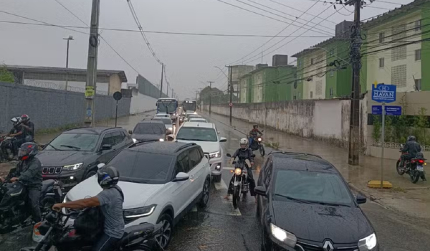 Inmet emite alerta de chuvas intensas para quase todas as cidades da Paraíba