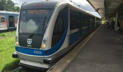 Homem morre ao ser atropelado por trem na região metropolitana de João Pessoa