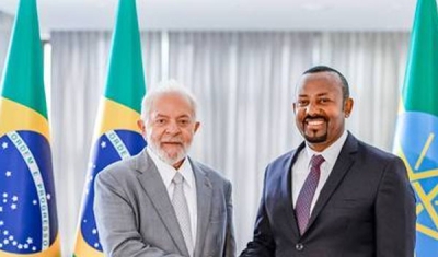 Lula se reúne com primeiro-ministro da Etiópia e vai participar de evento sobre clima