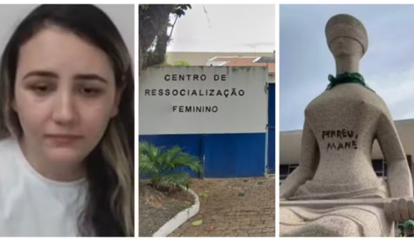 Moraes autoriza regime semiaberto para Débora Rodrigues, condenada pelo 8 de Janeiro