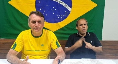 &#039;Não podemos sonhar em deixar essa turma voltar a ocupar Brasília&#039;, diz Bolsonaro