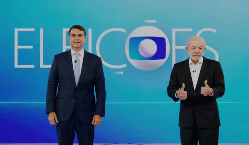 Debate da Globo: Lula e Flávio Bolsonaro discutem dívidas dos brasileiros, salário mínimo e SUS e trocam ofensas e ataques com 'nove dedos' e 'miliciano'