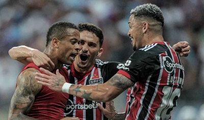 São Paulo vence a primeira como visitante e mantém o Bahia no Z-4