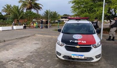 Corpo é encontrado com marcas de facadas em praça de Santa Rita, na Grande João Pessoa