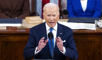 Biden testa disposição para se lançar à reeleição no plenário do Congresso dividido